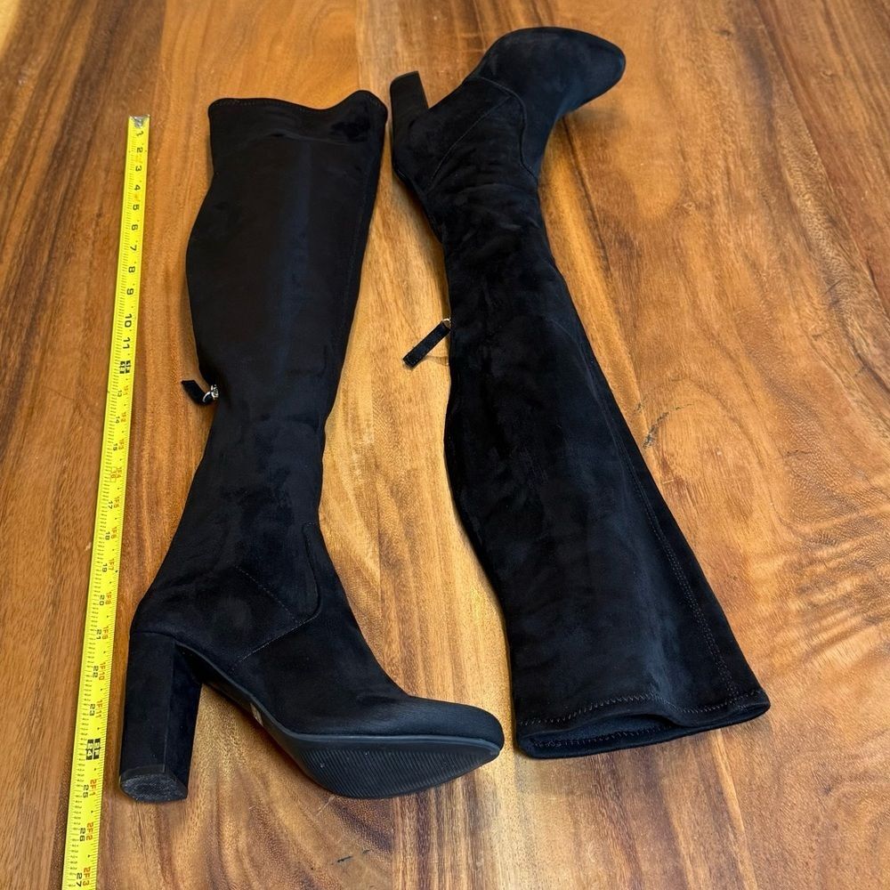 New York & Company Black Over the Knee Boots Size 7